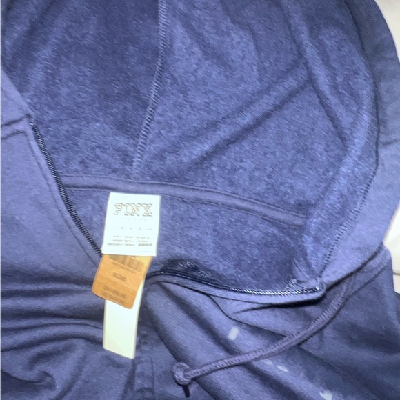 PINK Victoria's Secret Navy Hoodie - Picture 2 of 5